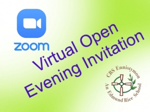 Virtual Open Night Invitation- Nov. 10th