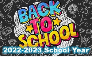 Return to School Schedule September 2022